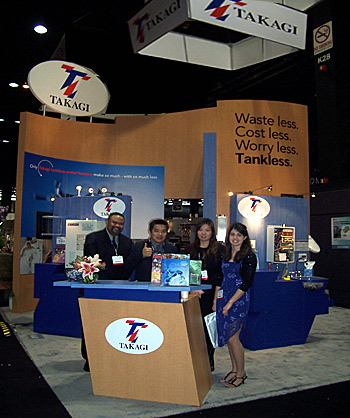 material selection, logo placements, pedestal shapes... tradeshow booth design